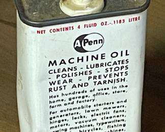 Vintage A-Penn All Purpose Machine Oil Can