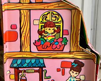 VINTAGE 1968 LIDDLE KIDDLES TALKING TOWNHOUSE