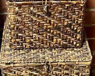 WICKER BOXES