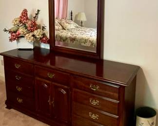 VINTAGE DRESSER/MIRROR by CRESCENT FURNITURE