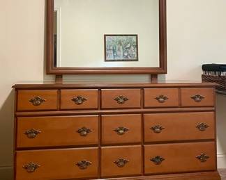 VINTAGE DRESSER/MIRROR by BASSETT