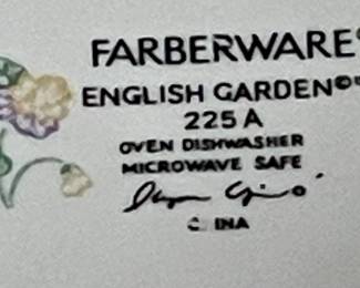 FARBERWARE "ENGLISH GARDEN" 44-PCS