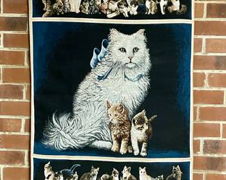 Cats Wall Tapestry 
