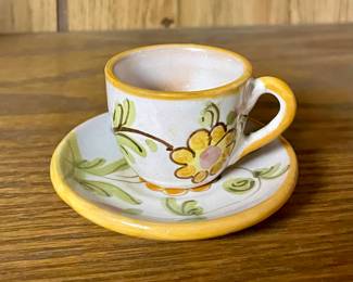 ITALY - DEMITASSE CUP/SAUCER