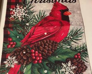 CHRISTMAS DECOR GARDEN FLAG