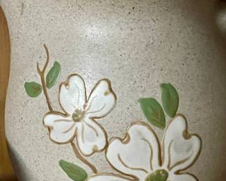 PIGEON FORGE POTTERY - PITCHER & 2-CUPS