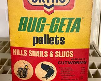 VINTAGE/ANTIQUE ORTHO “BUG-GETA” (Great Graphics)