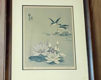 FRAMED ASIAN PRINT