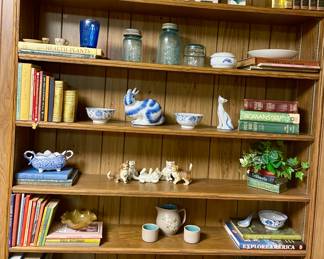 Miscellaneous Decor, Dishes, Books 