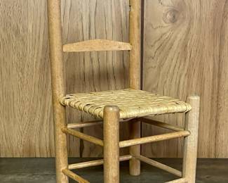 MINIATURE LADDER BACK CHAIR