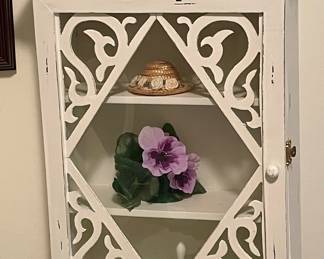 SMALL WALL CURIO CABINET