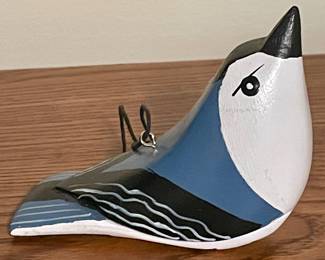 CARVED WOOD BIRD