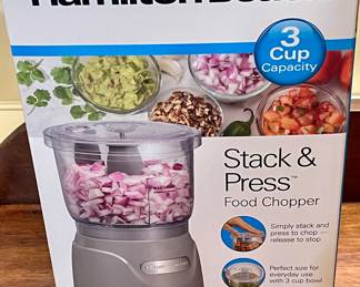 STACK & PRESS FOOD CHOPPER