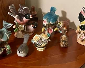 VINTAGE/ANTIQUE BIRD FIGURES