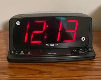 SHARP ALARM CLOCK