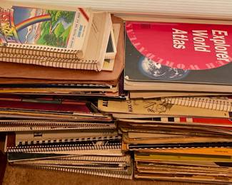 LOT OF SHEET MUSIC AND BOOKS