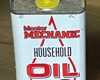 Vintage Master Mechanic Oil Can