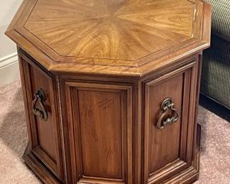 MCM HEXAGON END TABLE -  2-AVAILABLE