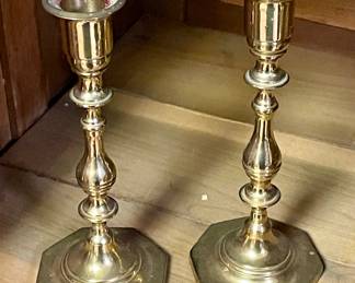 BRASS CANDLESTICKS