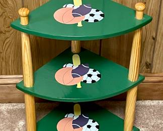 SPORTS CORNER SHELF