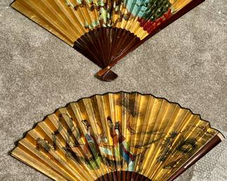 Vintage Chinese Wall Fans
