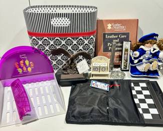 Chess Board, Doll, Tote