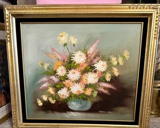 Painting on Canvas by Robert Cox Signed