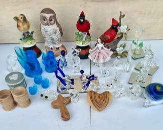 Lot Glass Animals