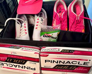 Women's Puma Golf Shoes; Bag