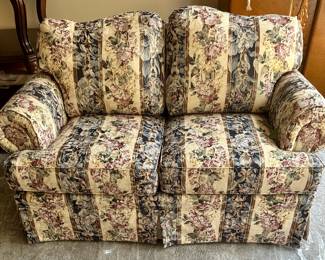 Broyhill Flowered Loveseat