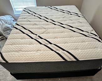 Queen mattress and bedframe
