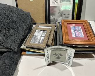Empty Picture Frames, Blanket Coat