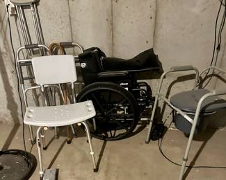 Wheelchair, Shower Chairs, Cane, other