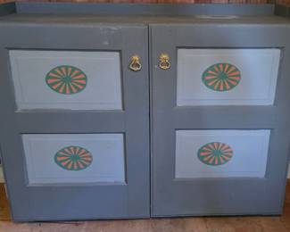 Handmade Solid Wood Storage Cabinet, heavy duty, 40" high x 51" wide x 16" deep