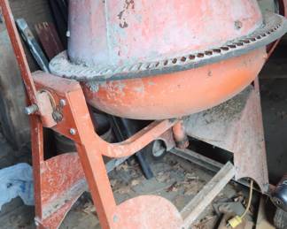 cement mixer