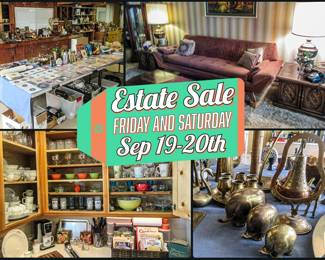 2601 Sunrise Avenue 1st of 2 Estate Sales this Weekend