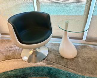 Cognac Chair $500 Table $200