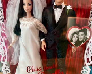 Elvis and Priscilla Wedding Day $150