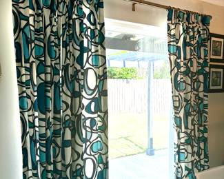 All Curtains and Rods for Sale!