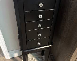 Small jewelry Floor Chest $50