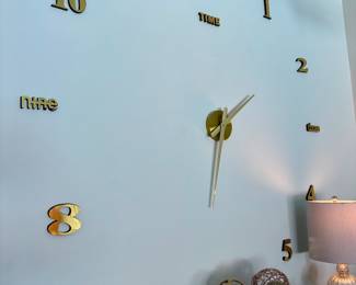 Tape on Clock Only $10