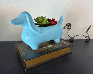 Cute Dachshund Planter