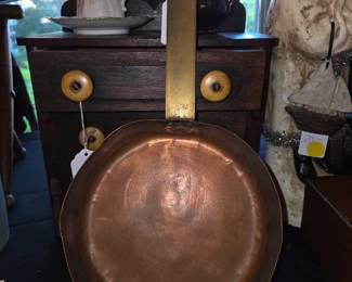 Early Rome NY Solid Copper Revere Ware Pan