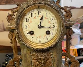 S. Marti French Antique Chime Clock