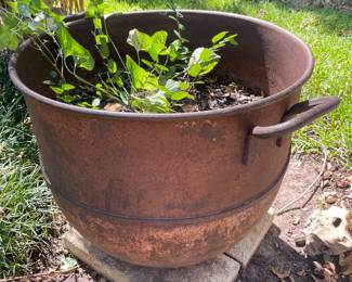 Vintage Copper Cauldron
