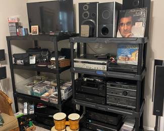 Electronics, stereos, speakers and more