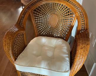 Pier One Imports Azteca Wicker Arm Chair
