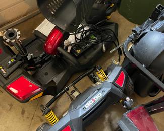 Motorized Wheel Chair (Just needs assembly)