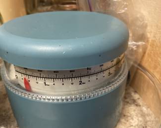 Vintage kitchen scale