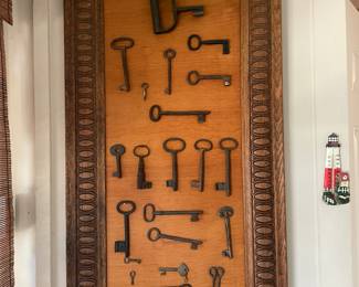 Beautifully made Vintage Prison keys